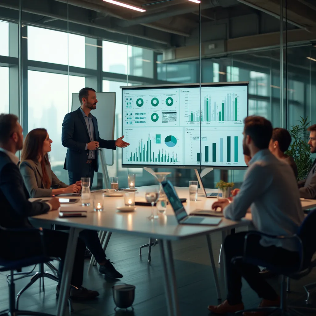 Investigación empresarial con análisis de datos